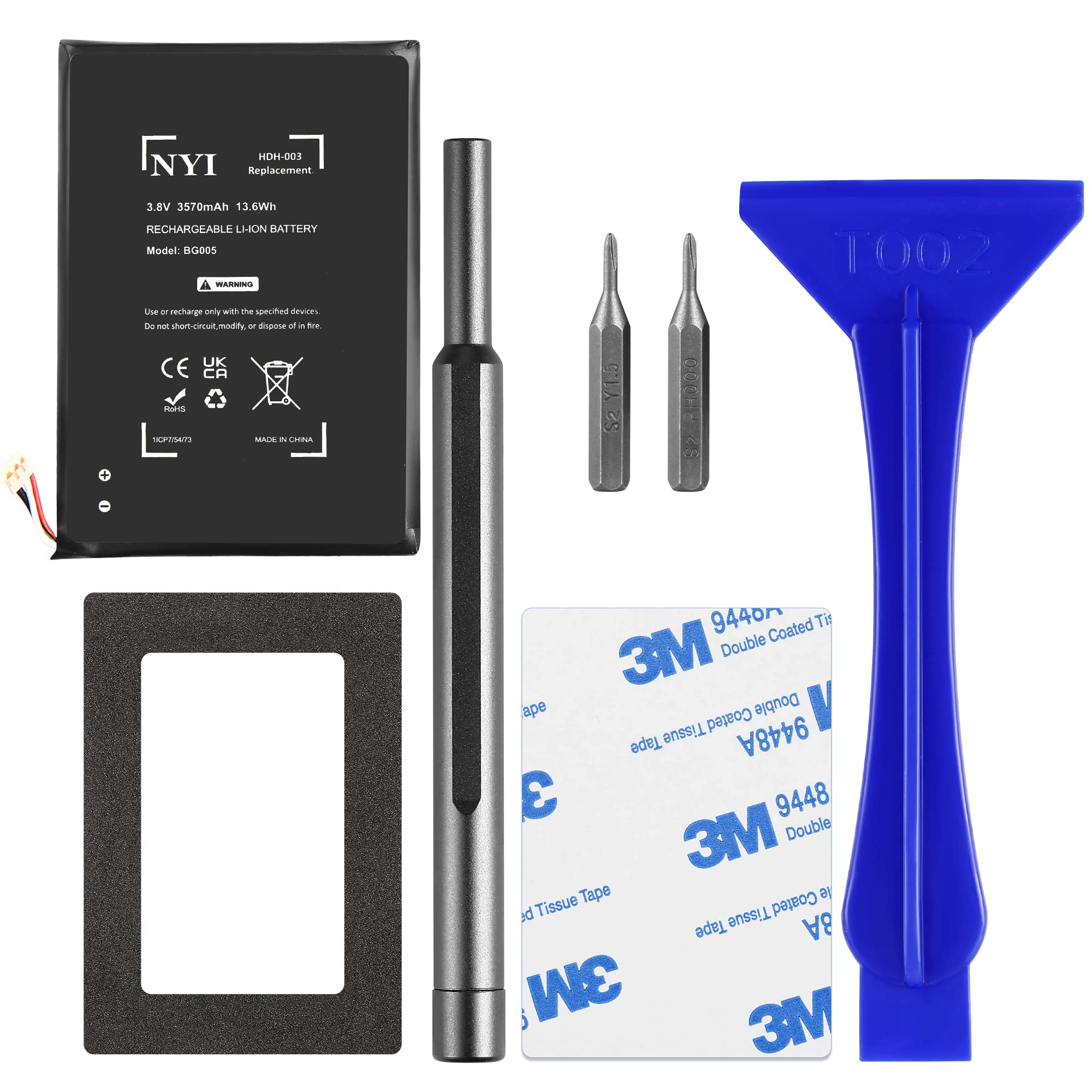 Amazon.com: NYI HDH-003 Replacement Battery Compatible with